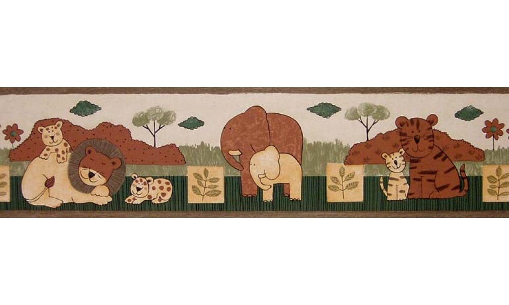 Animals B74508 Wallpaper Border