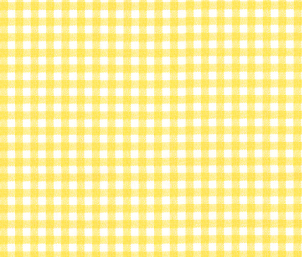 Yellow Gingham Contact Paper Shelf Liner 