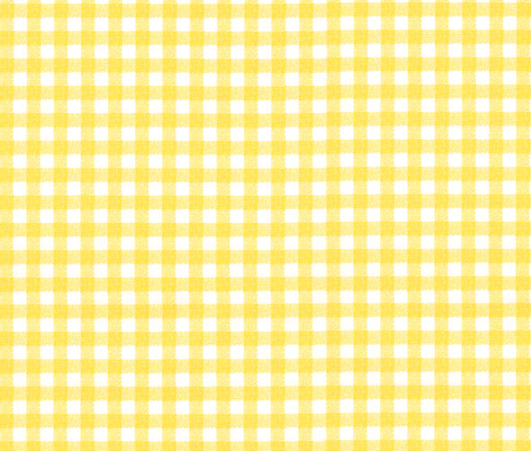 Yellow Gingham Contact Paper Shelf Liner 