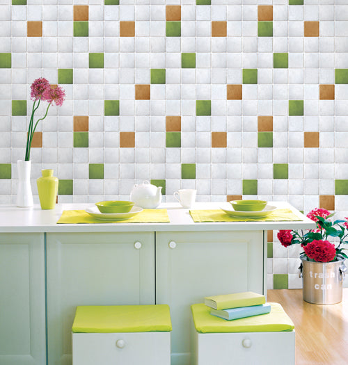 Tile Contact Paper Shelf Liner DPS48GP