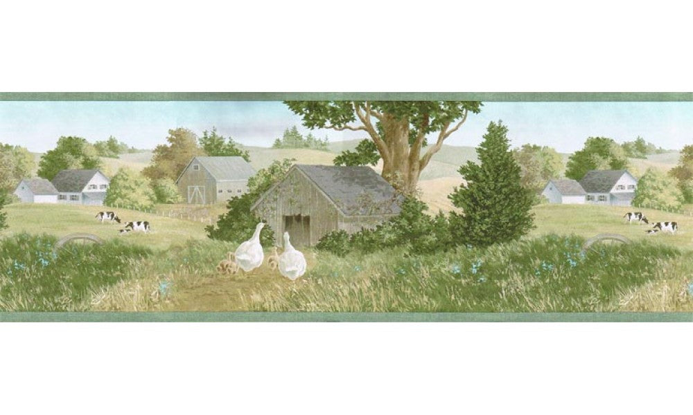 Country AFR7119 Wallpaper Border
