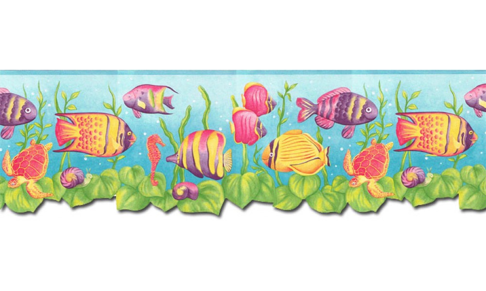 Sea World JFM2832DB Wallpaper Border