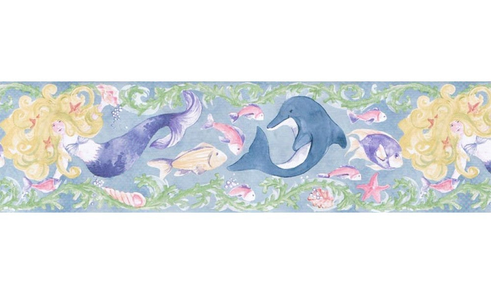 Fishes IG75183B Wallpaper Border