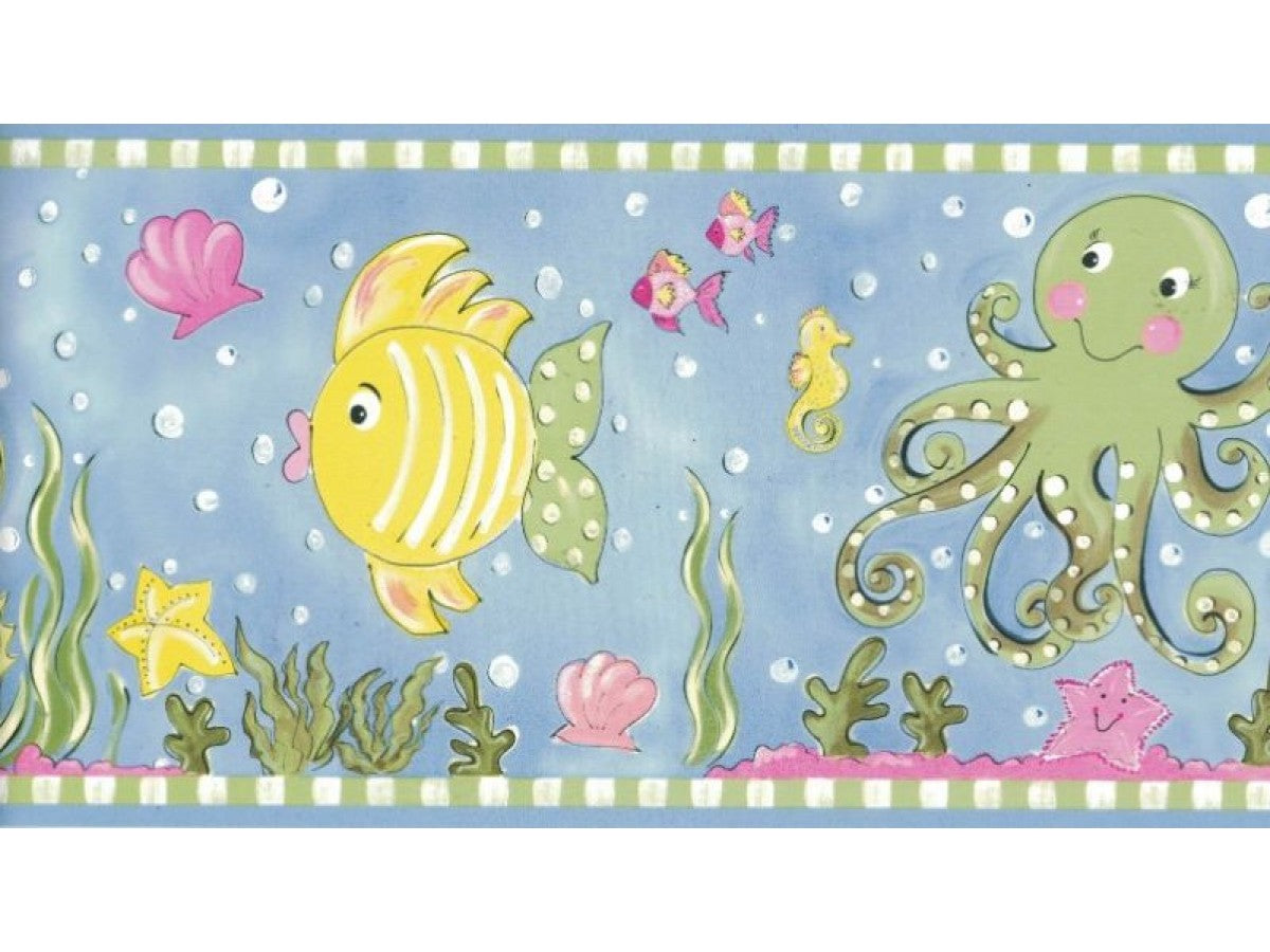 Aquarium CK83141B Wallpaper Border