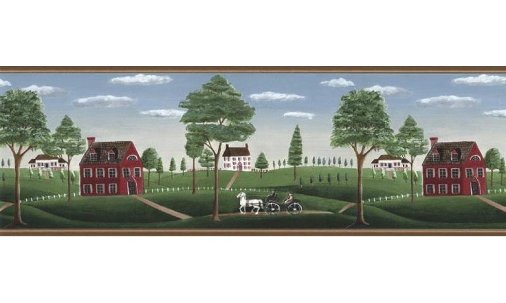 Country GB30307W Wallpaper Border