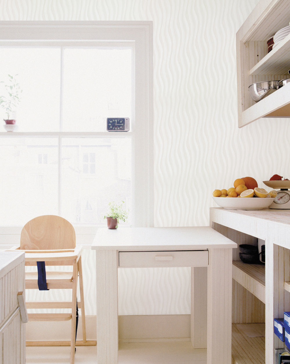 Embossed Waves Contact Paper Shelf Liner