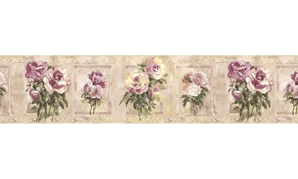 Floral SP76484 Wallpaper Border