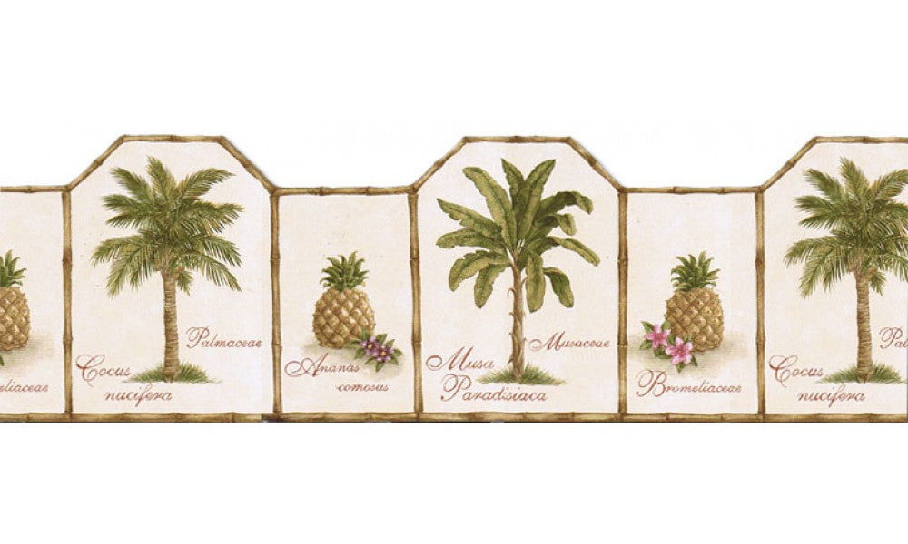 Garden BH89004DB Wallpaper Border