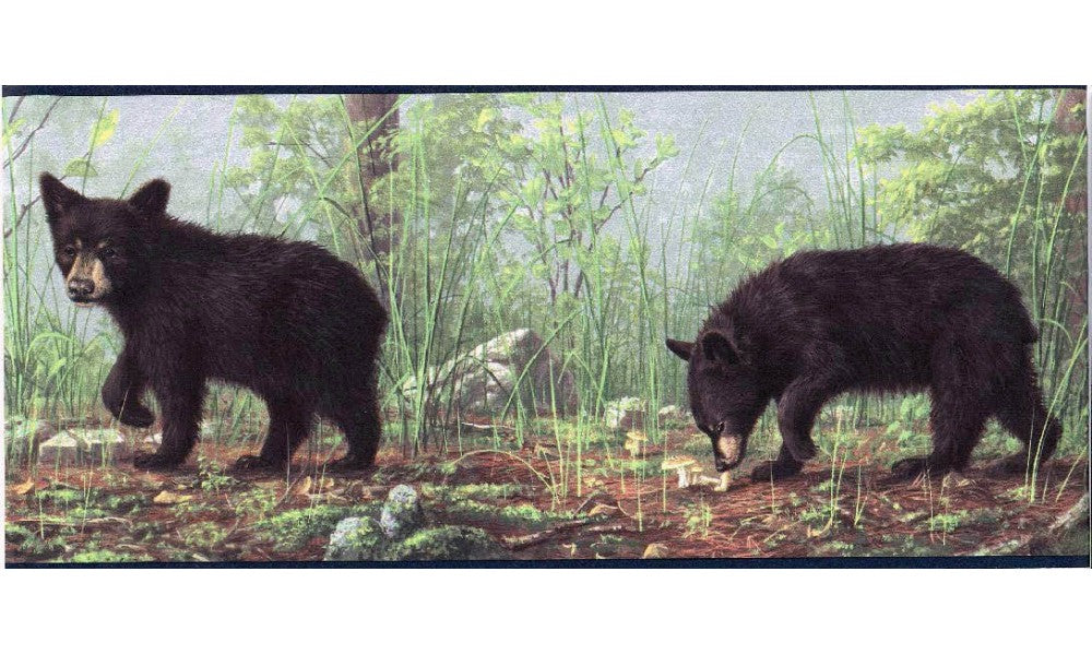 Bear Forest HB112103 Wallpaper Border