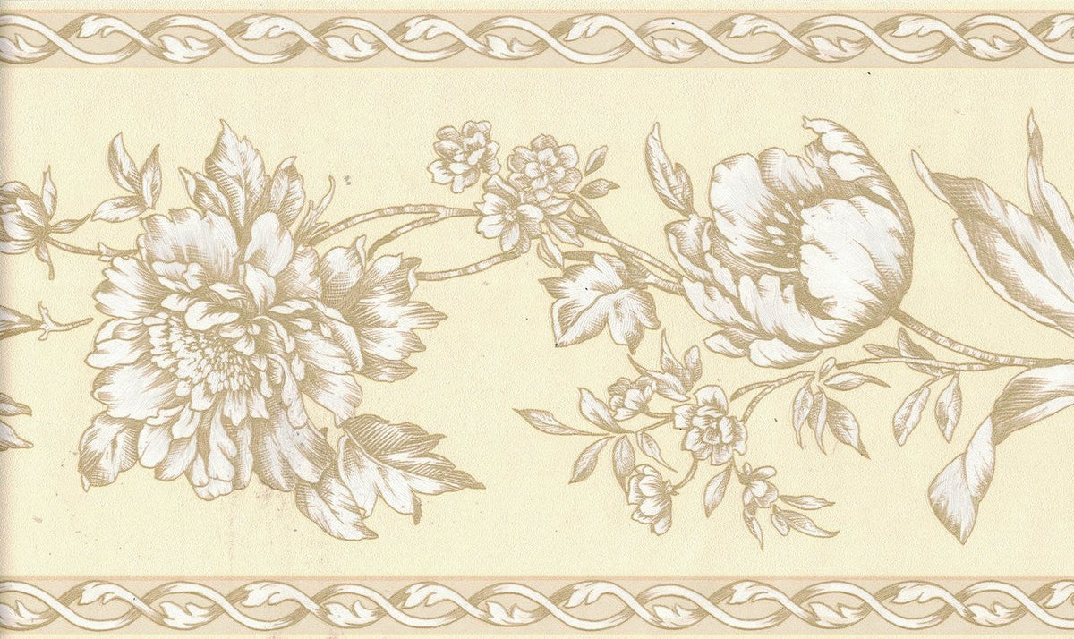 Flower FDB06944 Wallpaper Border