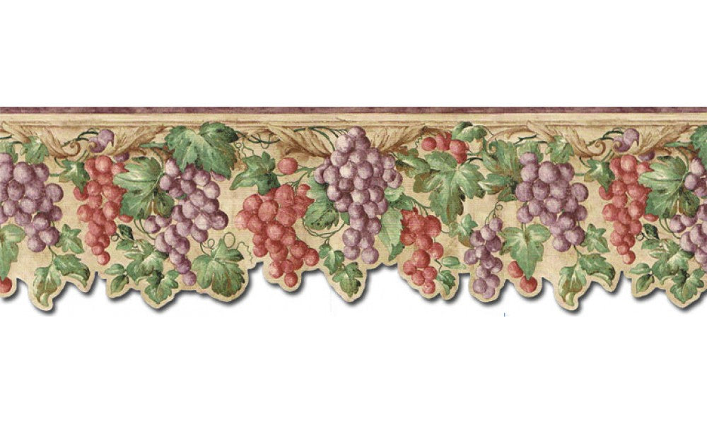 Grape Fruits FF22021DB Wallpaper Border