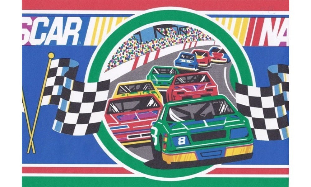 Red Nascar 581735 Wallpaper Border