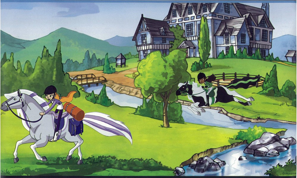 Horses BT2741 Wallpaper Border