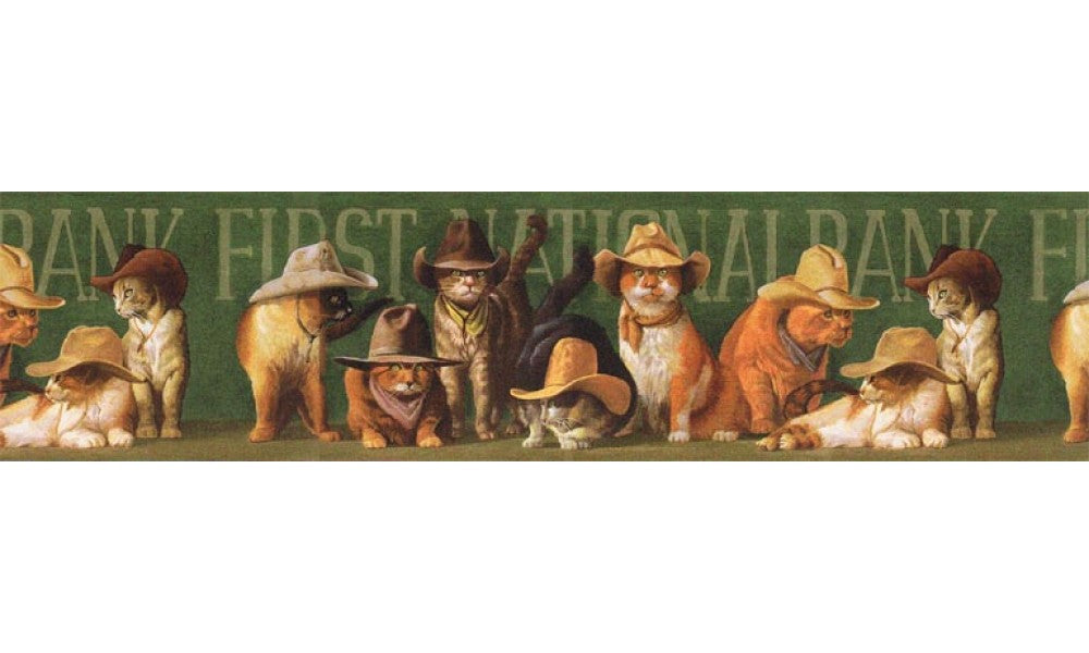Cats EL49029B Wallpaper Border
