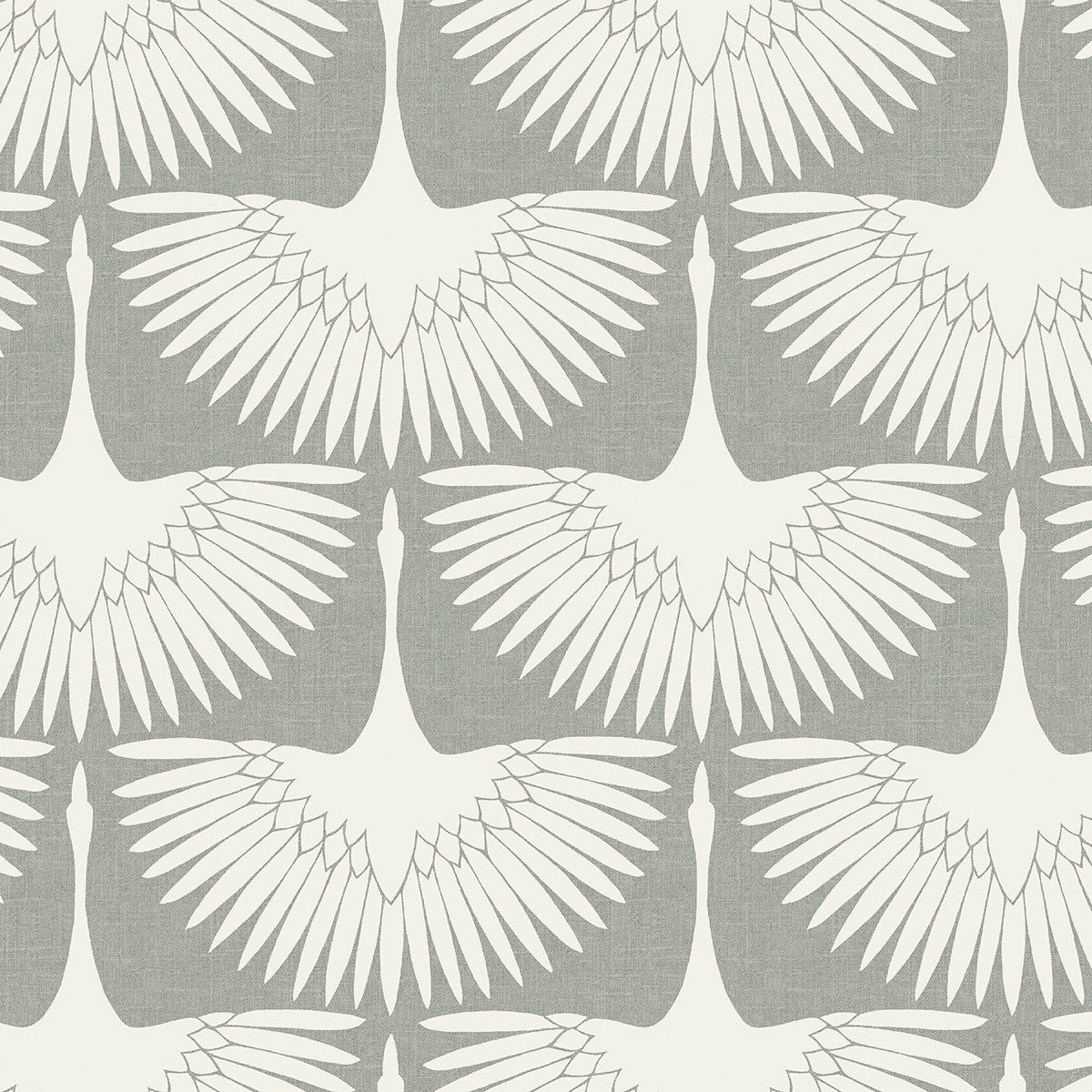 Feather Flock Chalk Self-Adhesive FE411 Wallpaper