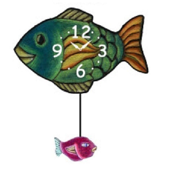 Fish Pendulum Wall Clock