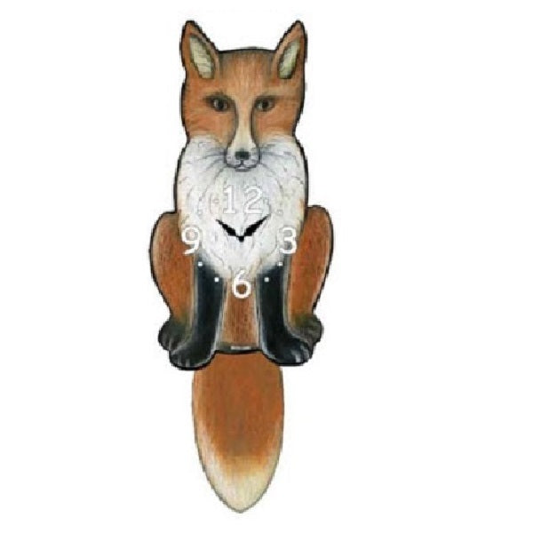 Fox Pendulum Wall Clock