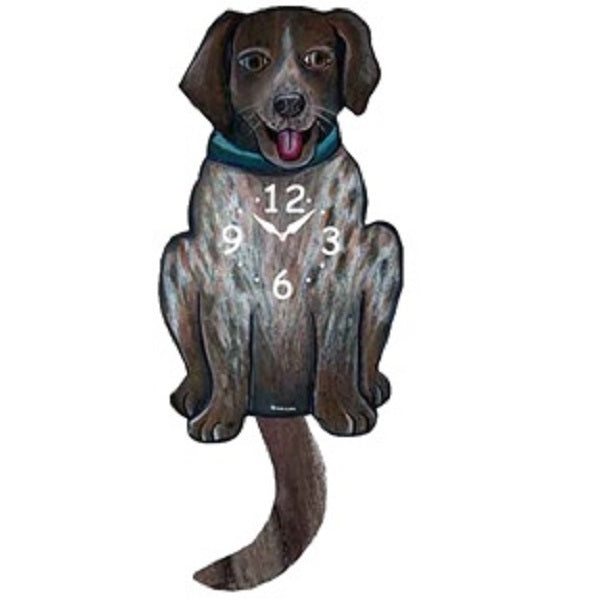 German Shorthaired Pointer Pendulum Clock
