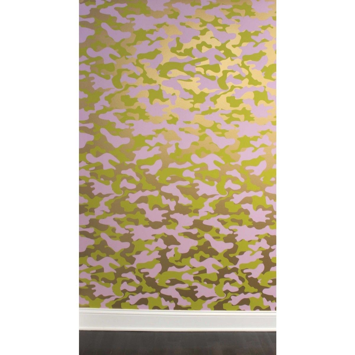 Glammo Pink Lemon Gold CR460 Self-Adhesive Wallpaper