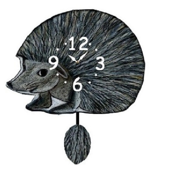 Hedgehog Pendulum Wall Clock