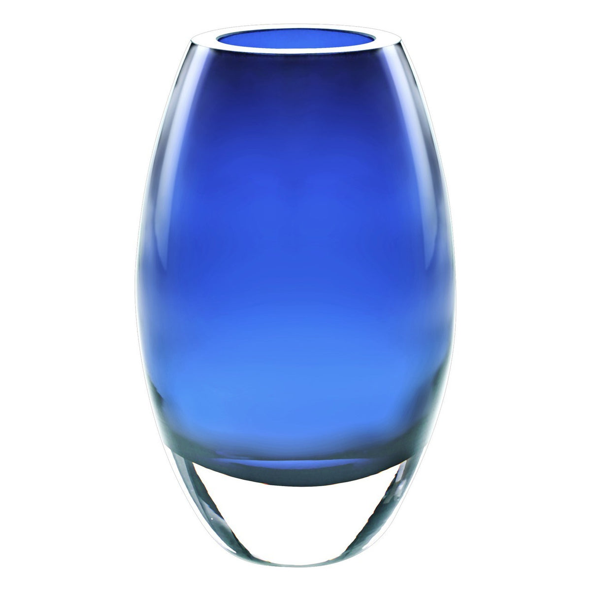 Radiant Vase In Midnight Blue