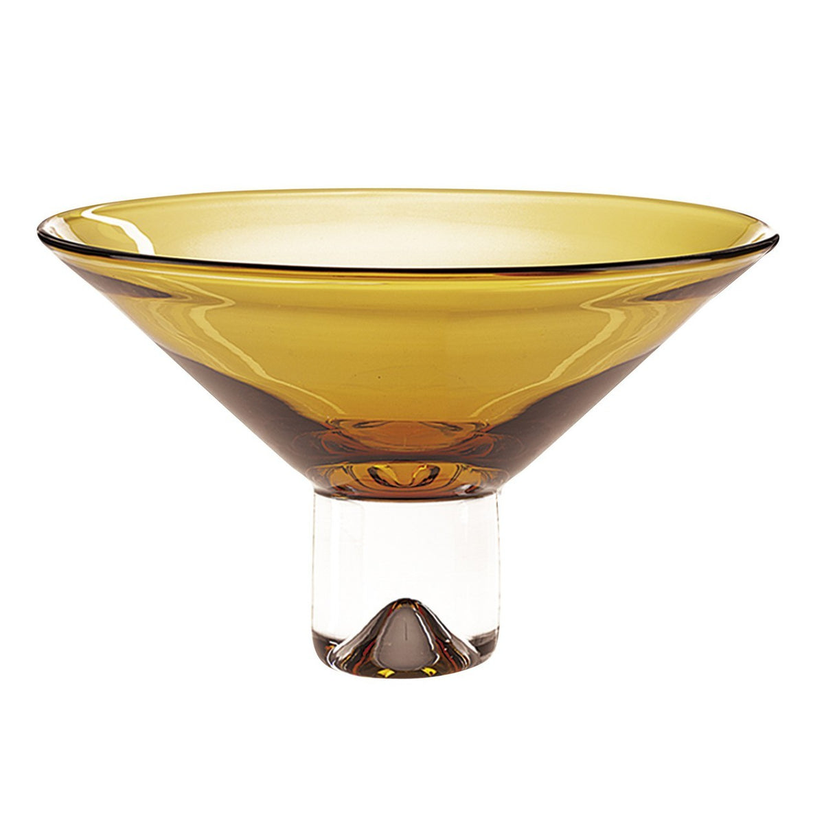 Monaco Amber Bowl
