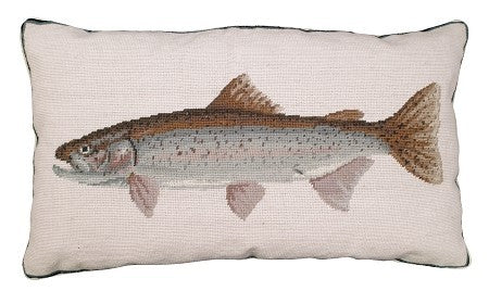 Rainbow Trout Decorative Pillow