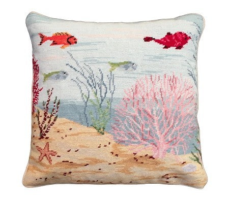 Coral Reef Right Decorative Pillow