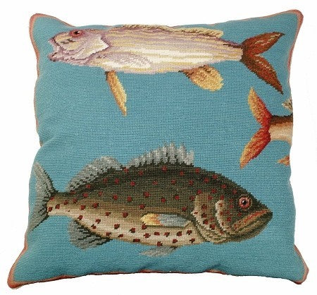 Saltwater Fish 1 Decorative Pillow
