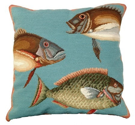 Saltwater Fish 2 Decorative Pillow