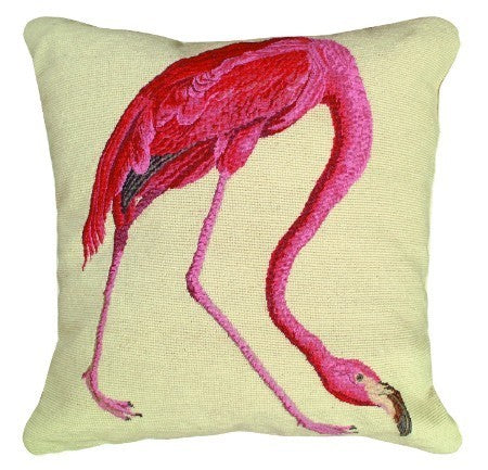 American Flamingo Decorative Pillow