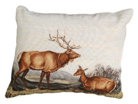 American Elk Decorative Pillow