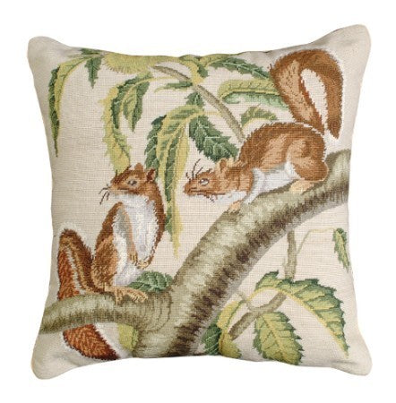 Carolina Grey Squirrel Decorative Pillow