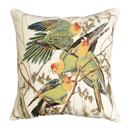 Carolina Parrot Decorative Pillow NCU-634