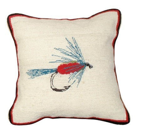 Wet Fly Decorative Pillow