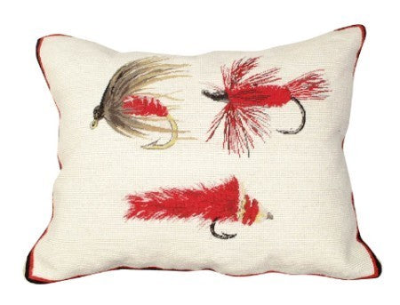 Triple Fly One Decorative Pillow