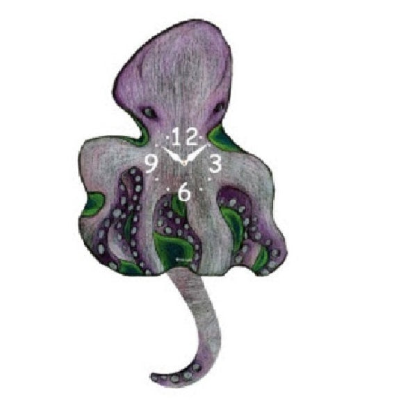 Octopus Pendulum Wall Clock