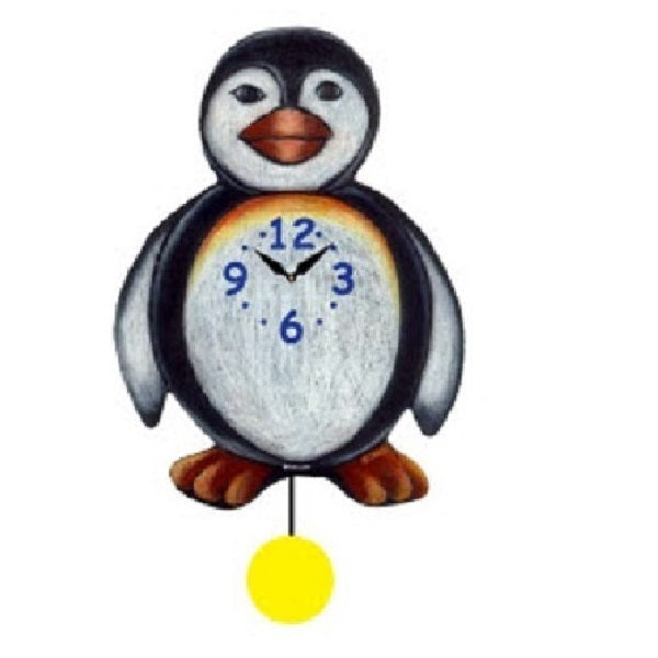 Penguin Pendulum Wall Clock