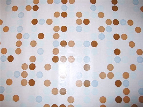 Blue Polka Dots Contact Paper