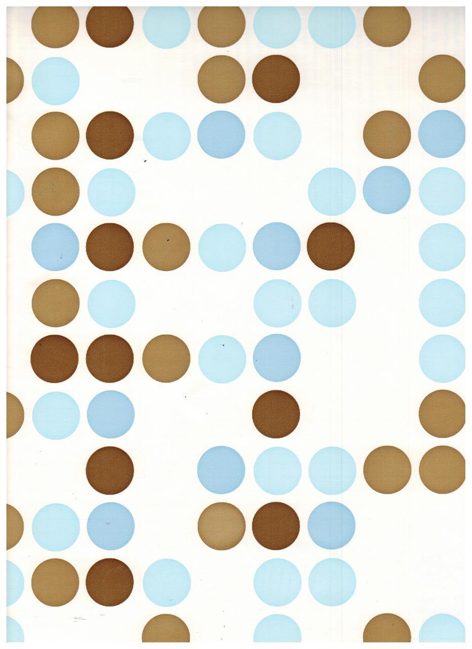Blue Polka Dots Contact Paper