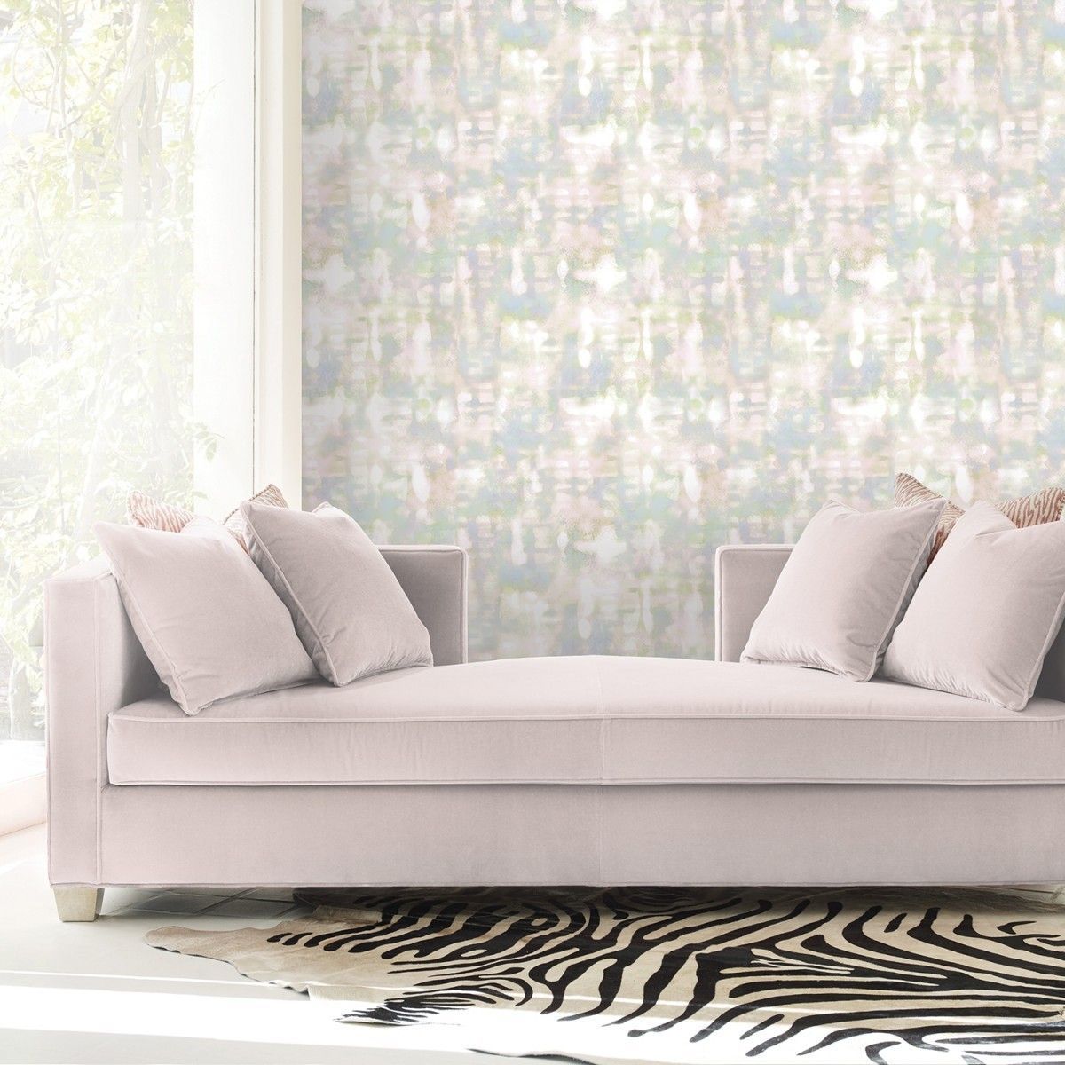 Prism Rainbow Sherbet CR458 Self-Adhesive Wallpaper
