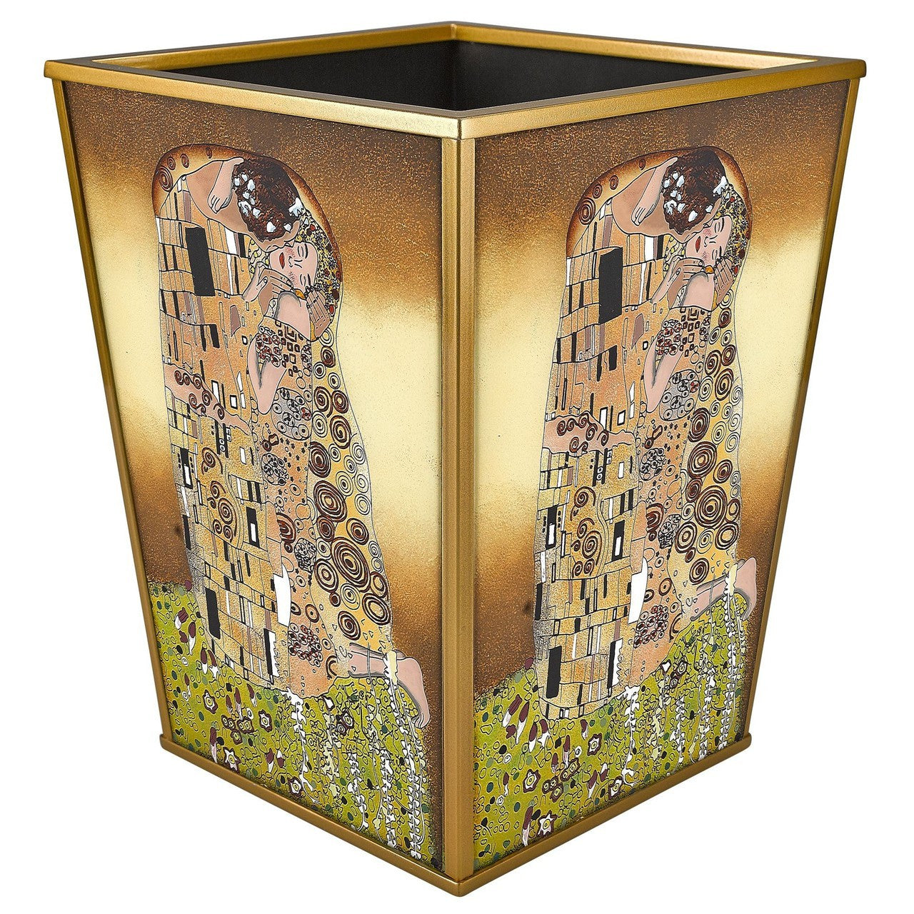 The Kiss Eglimose Reverse Glass Waste Basket