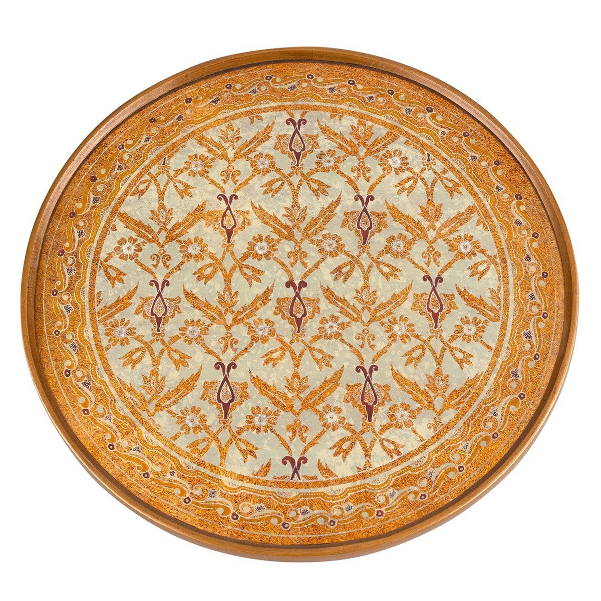 Antigua Sand Round Tray or Charger