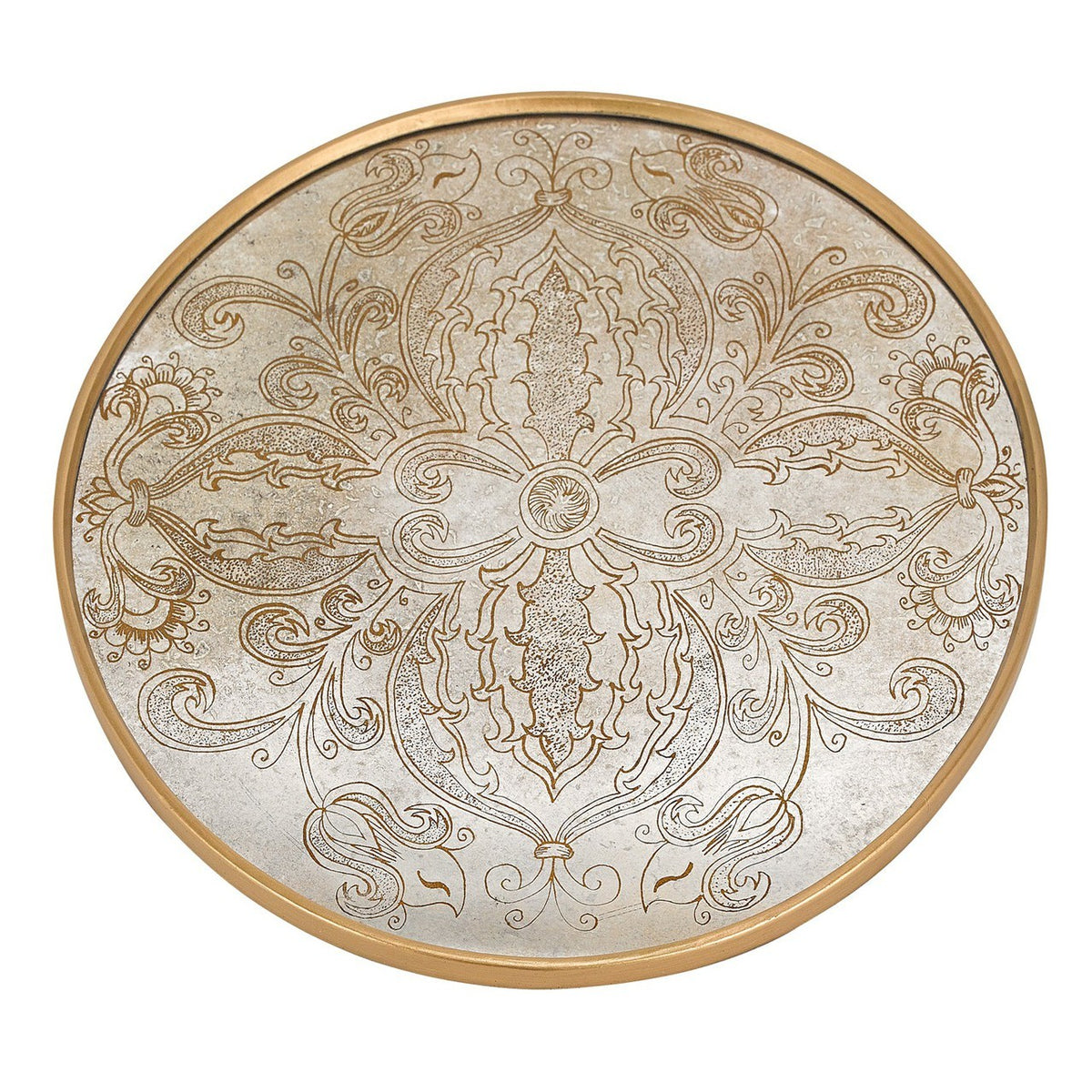 Manta Gold Round Tray or Charger