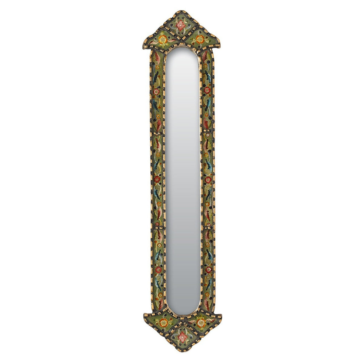 Gemstone Verdigris 6 x 32 inches Wall Mirror