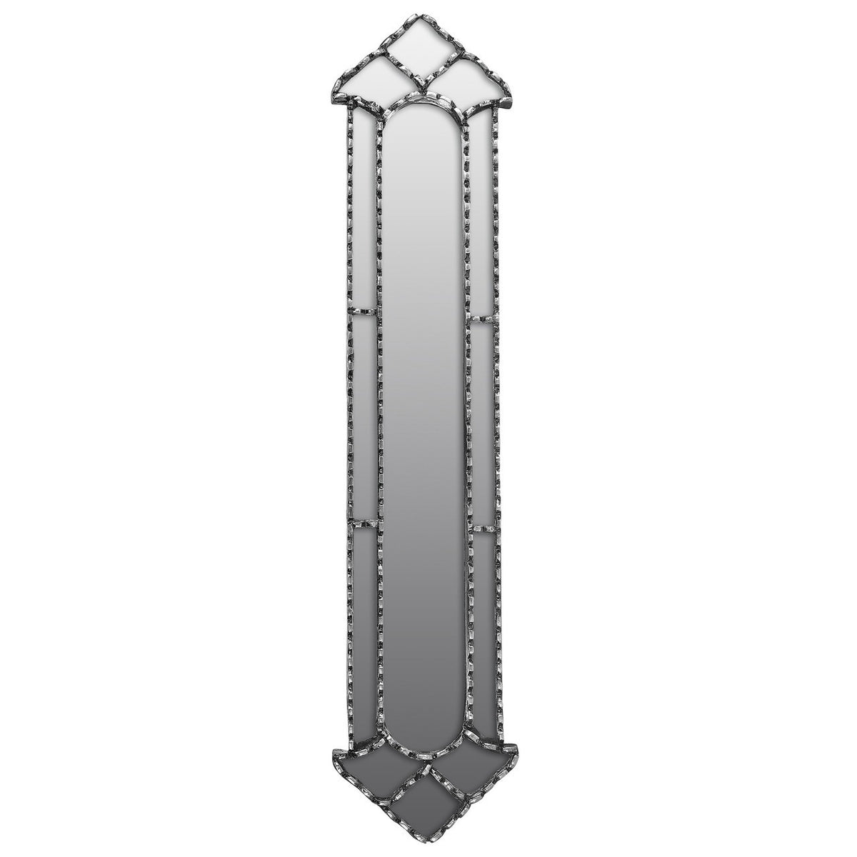 Silver Decor 6 x 32 inches Wall Mirror