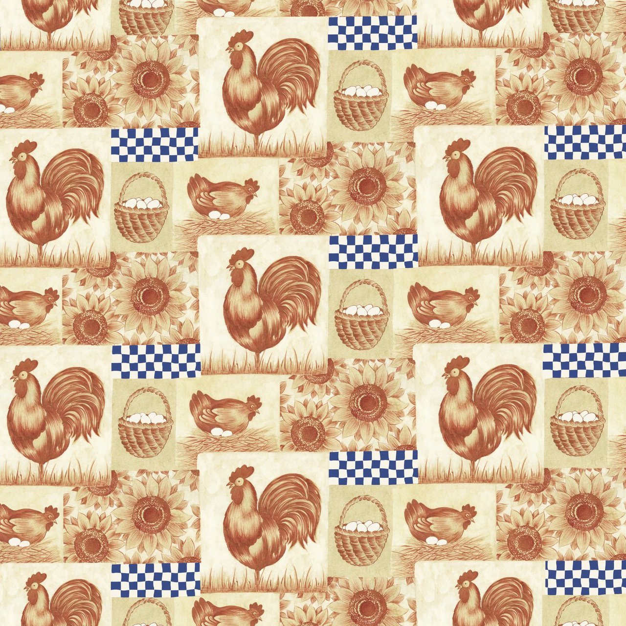 Farm Rooster Contact Paper