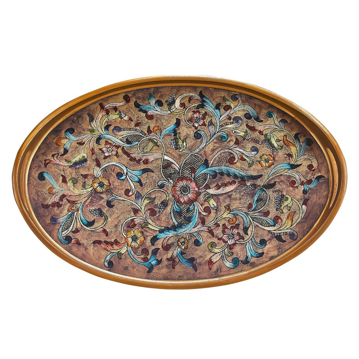 Baroque Oval Tray