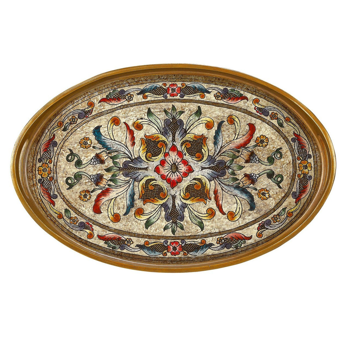 Gemstone Sand Oval Tray