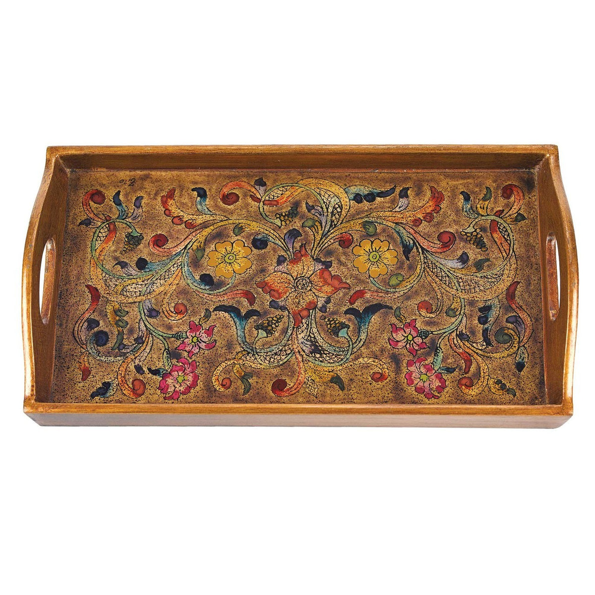 Baroque Sm Rectangle Tray